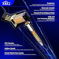 Vista 6 de Bobina de encendido UF669 y bujía de iridio doble 1675 compatible con Chevy Cruze Sonic Trax Volt Buick Encore Cadillac ELR D521C y PFR7S8EG