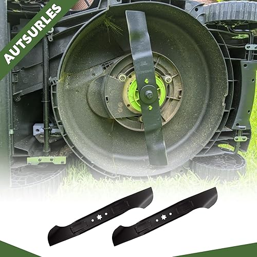 Miniatura 5 de Las cuchillas de cortacésped Hi Lift reemplazan 942-04290 para Troy Bilt MTD Cub Cadet 742-04244, 742-04244A, 742-04290, 942-04244, 942-04244A, RZT