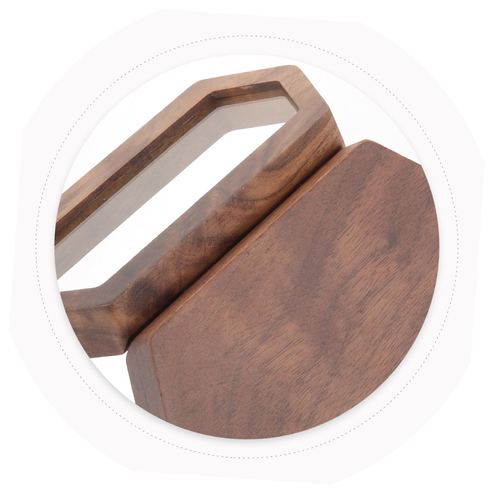 BESPORTBLE 3pezzi Scatola Portanelli Legno Per e Design e Per Matrimoni e Cerimonie Contenitore Decorativo Per e Nuziali