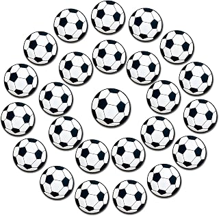 25PCS Sports Ball Shoe Charms for Croc, Baseball Softball Soccer Basketball Decorations for Croc Clogs, DIY Shoe Accessories for Adults