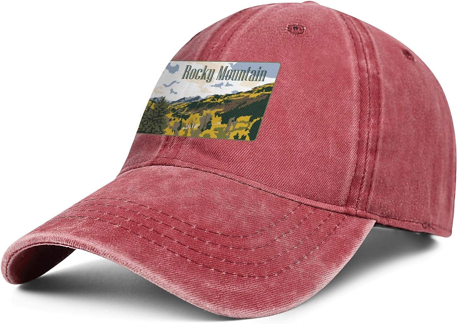 Personalized Rocky Mountain National Park Cowboy Hat Baseball Cap