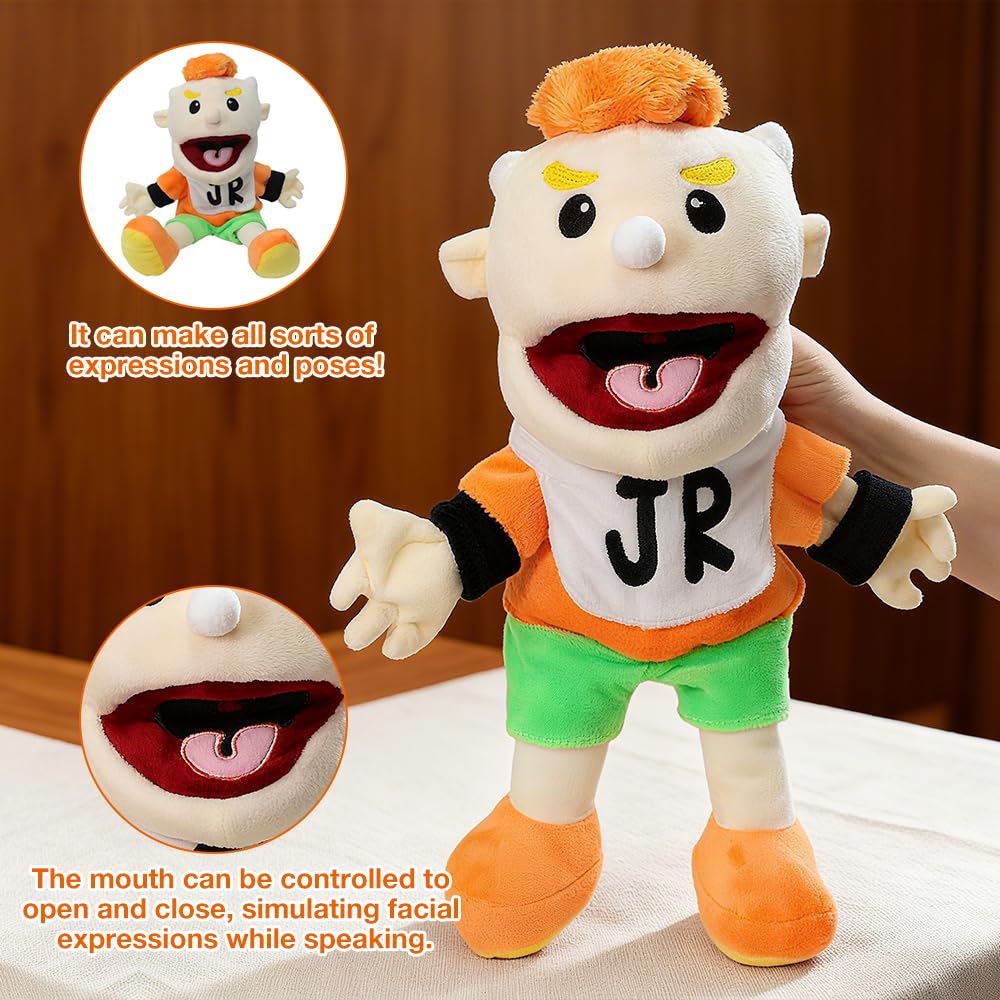 Jeffy Puppet Plush Toy Doll, 40cm Jeffy Hand Puppets - Image 3