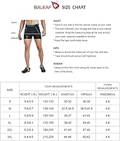 Vista 7 de BALEAF Pantalones cortos de ciclismo acolchados 3D para hombre, ropa interior de ciclismo MTB Liner