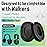 PROHEAR GEP07 Gel Ear Pads for Walker\'s FireMax & Recon Digital Muffs - Enhanced Noise Reduction, All-Day Comfort, Cooling Gel Core & Glasses-Friendly Design