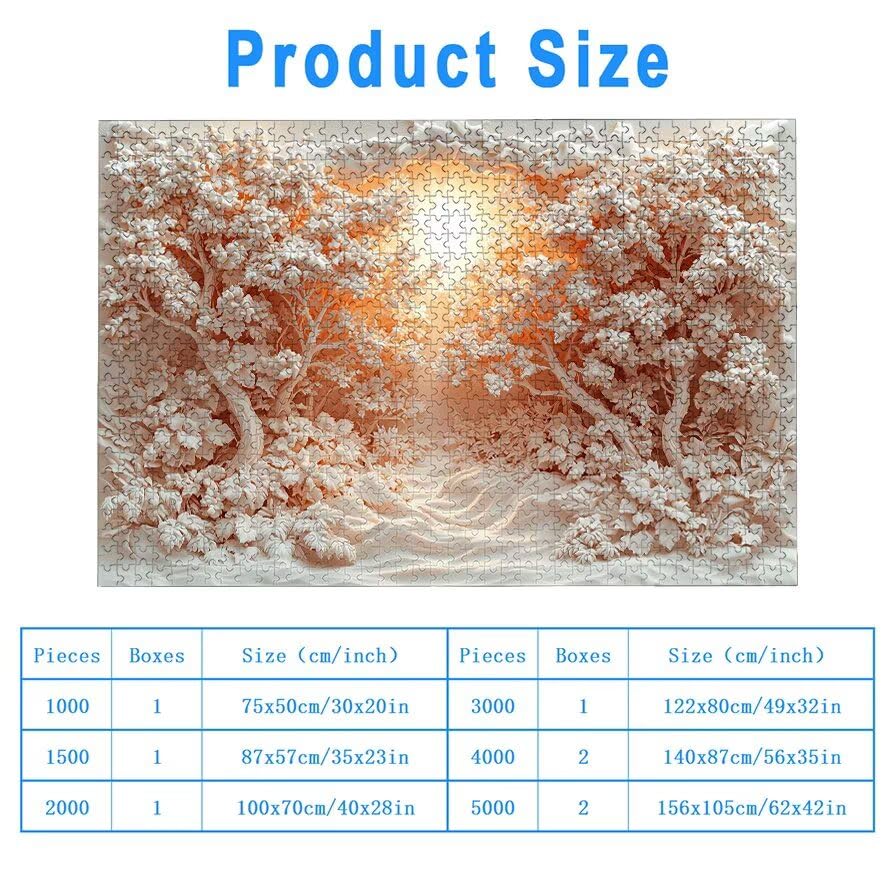 Puzzle 1500 Piezas Invierno para Adultos, Puzzle Paisajes de Madera con Caja Regalo para Adultos, Rompecabezas Desafiante para Toda la Familia, Rompecabezas para Regalo Mujer, Regalo Hombre, -5371
