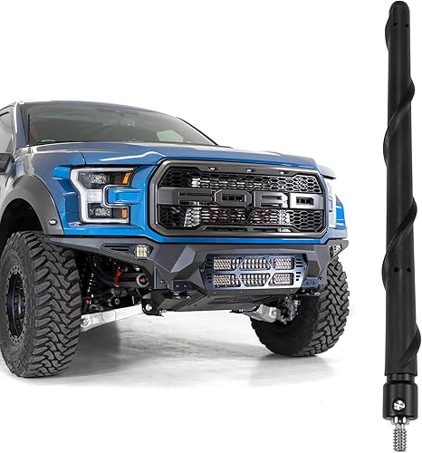 Vista 8 de BASIKER Antena para Jeep Wrangler Sport Rubicon JL 4xe Willys Mojave JK JT Gladiator 2007-2025, Antena Corta Accesorios para Jeep Wrangler Reemplazo