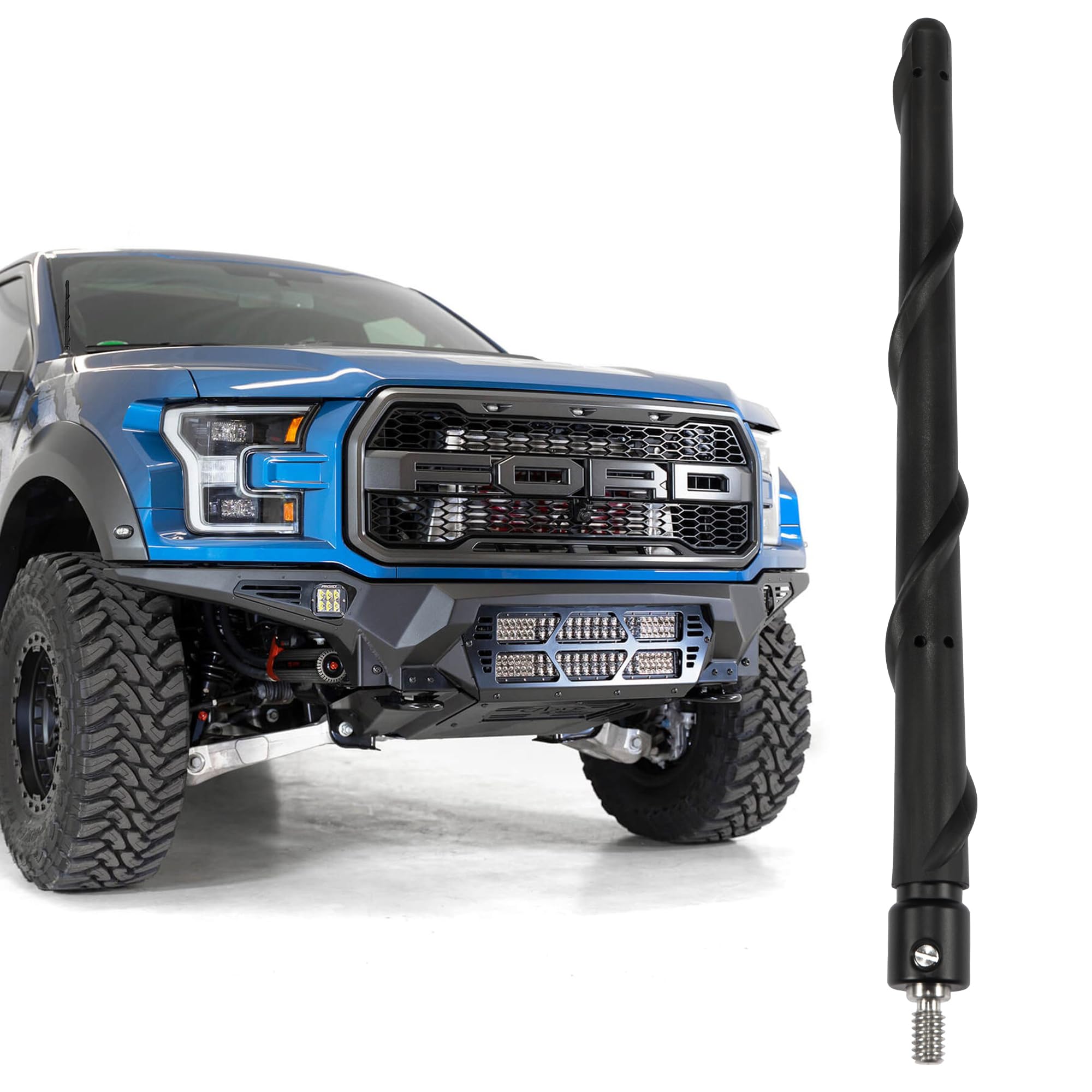 BASIKER Short Antenna Compatible with 2009-2026 Ford F150 F250 F350 Bronco