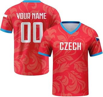 Custom Soccer Jersey 2026 National Sports Personalized Stylish Flag Design Name Number Gift for Fans World for Cup