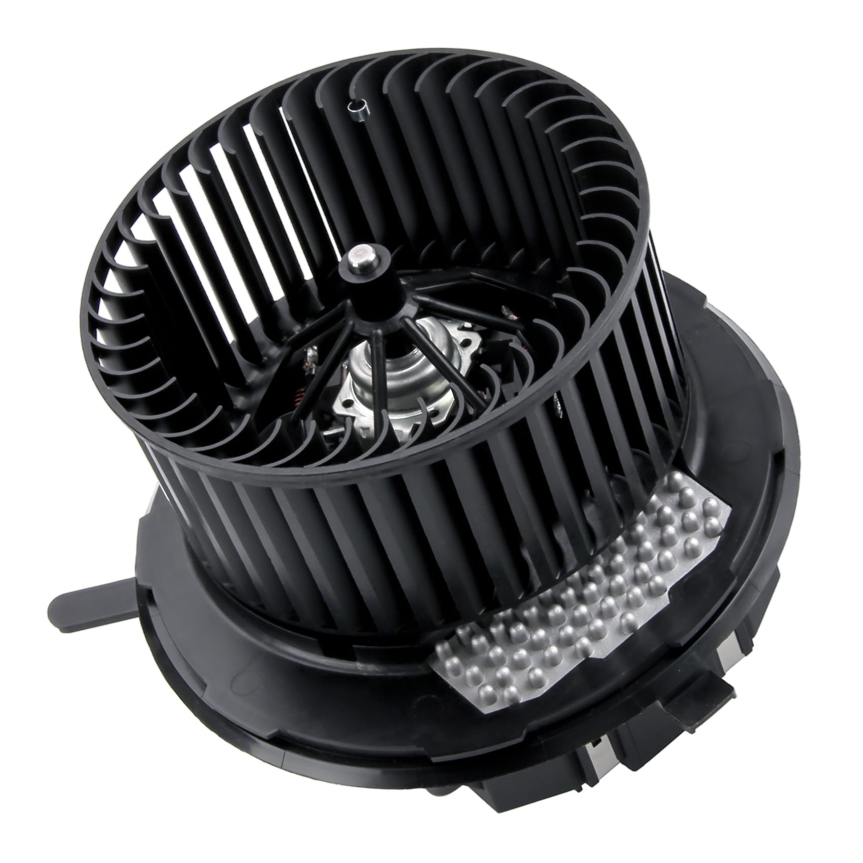 DOCAS Motore per ventola interna,Motore ventola di riscaldamento + regolatore 1K1820015 1K1820015A compatibile per Audi A3 8P Q3 Seat Skoda VW Golf 5 6 PASSAT 3C2 3C5