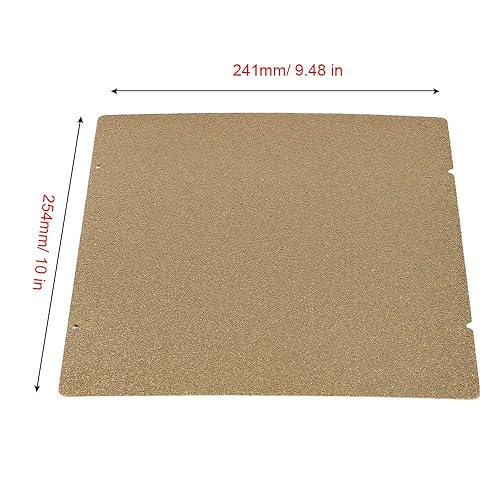 Miniatura 2 de BCZAMD Prusa I3 MK3 MK52 - Placa de acero con revestimiento de polvo PEI para Prusa i3Aquila proCR6 SE MK25S MK3 MK3S 9992 x 9488in