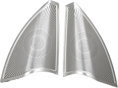 Car Speaker Cover Trim for Mercedes-Benz GLE W166 Coupe C292 ML X166, Door Speaker Stickers Rear B Column Window Audio Speaker Cover