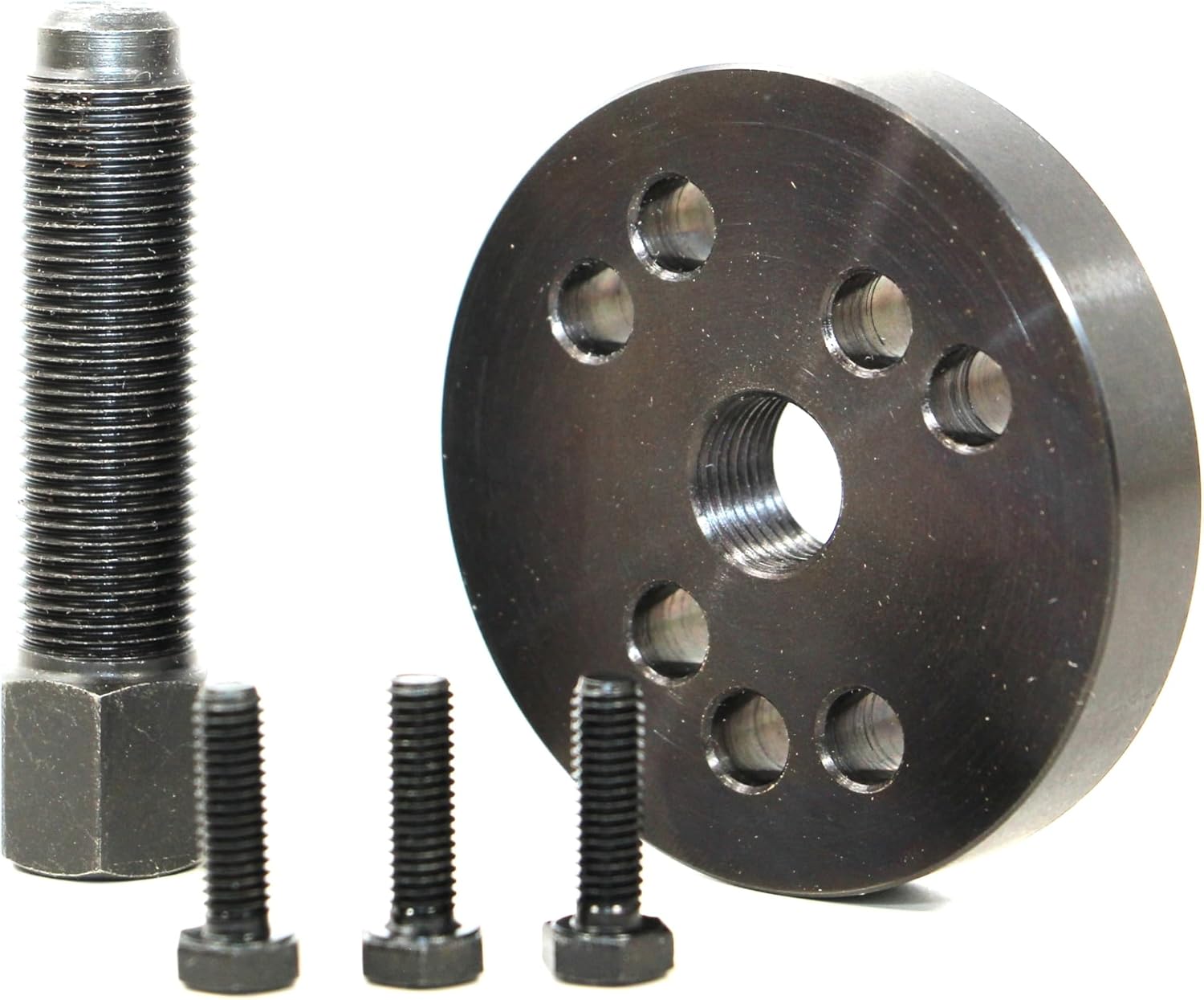 Flywheel Puller, Primary Gear Puller, Flywheel Rotor Tool Set 7 Hole Disc with 6mm Bolts Fit for KTM Mini 50 European, 50MX Mini Racer and 50MX Senior