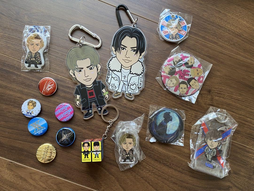 三代目JSB 登坂広臣 ØMI グッズ キーホルダー 缶バッジ 送料無料 未