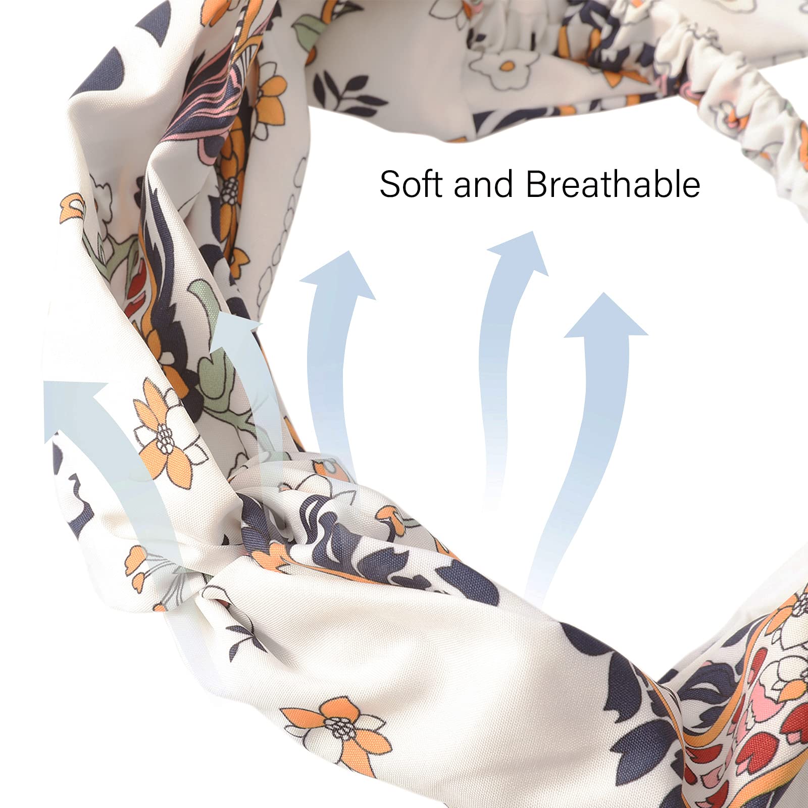 Amazon.com : AWAYTR Long Head Wraps Bands - Twist Knotted 