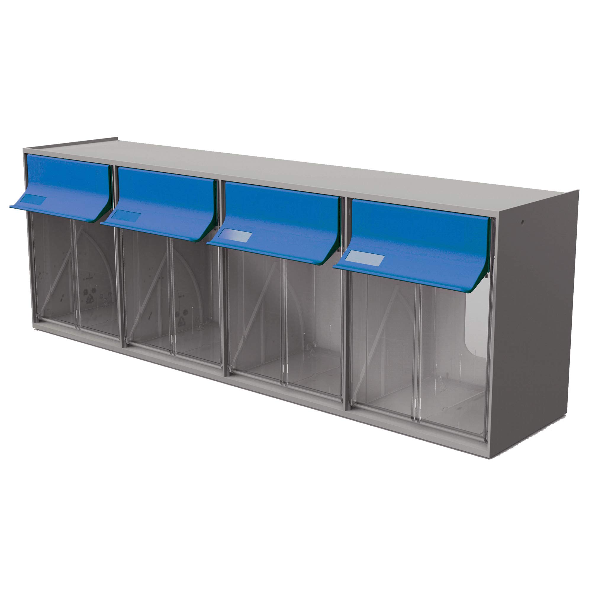 Buy Ideal BNZ Tilt Bins, Plastic Pull Out Storage Bins, Stackable