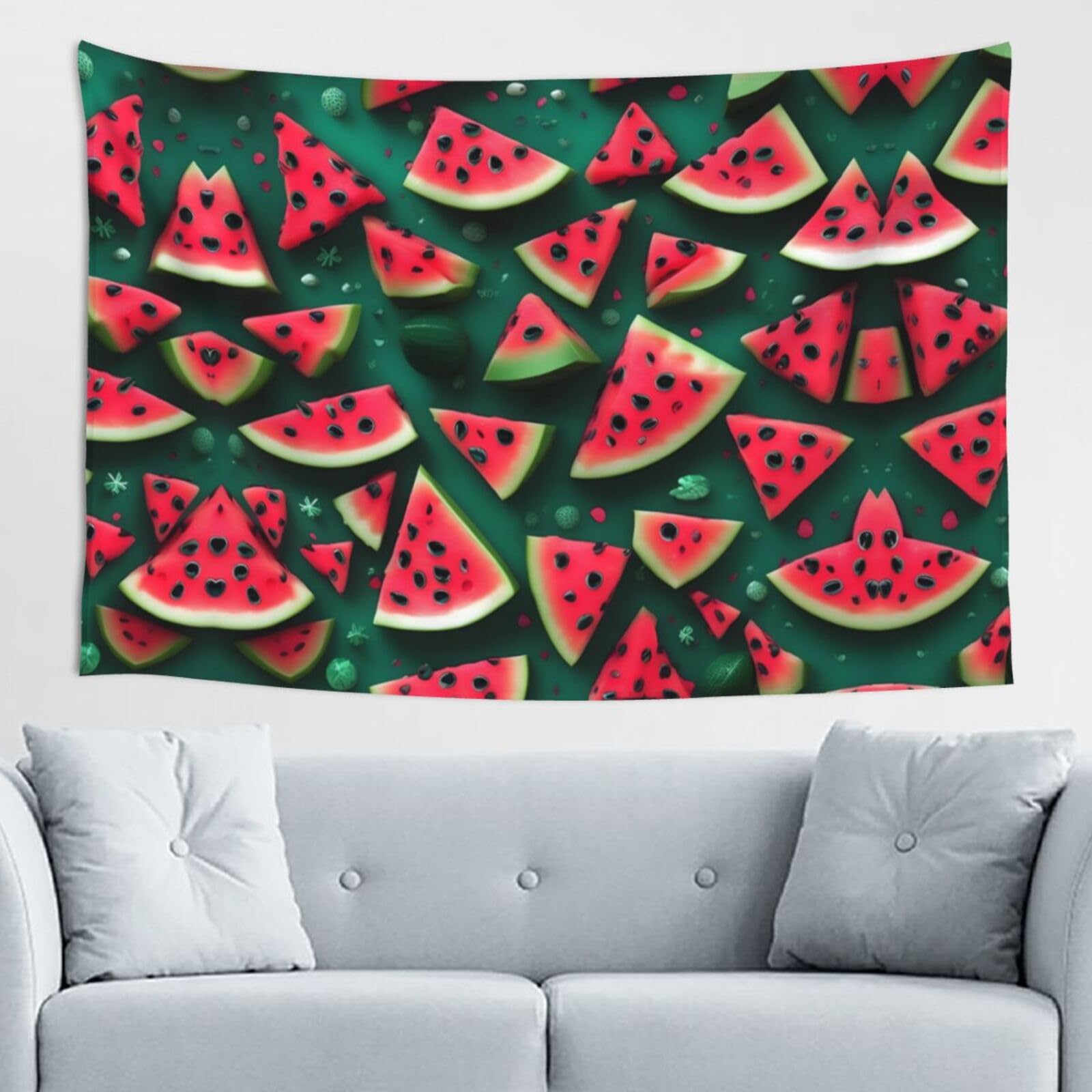 ZZYYDS Dream Watermelon Wall Decor Tapestry 60x40in, Wall Hanging, Home Decor, Dorm Decor, Porch Tapestry, etc.
