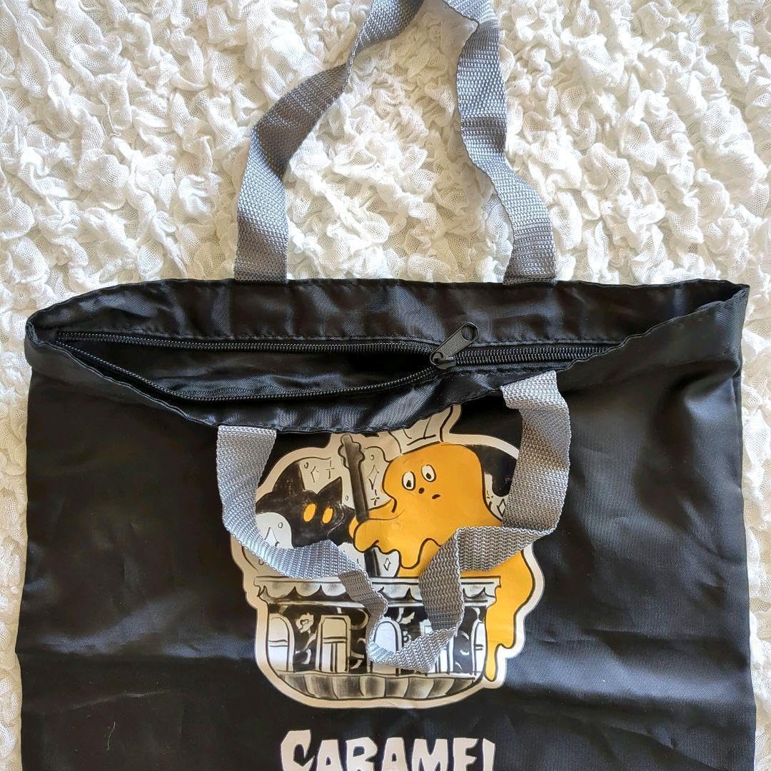 美品　caramelキャラメル トートバッグ caramel キャラメル ロンドン トートバッグ エコバッグ - メルカリ