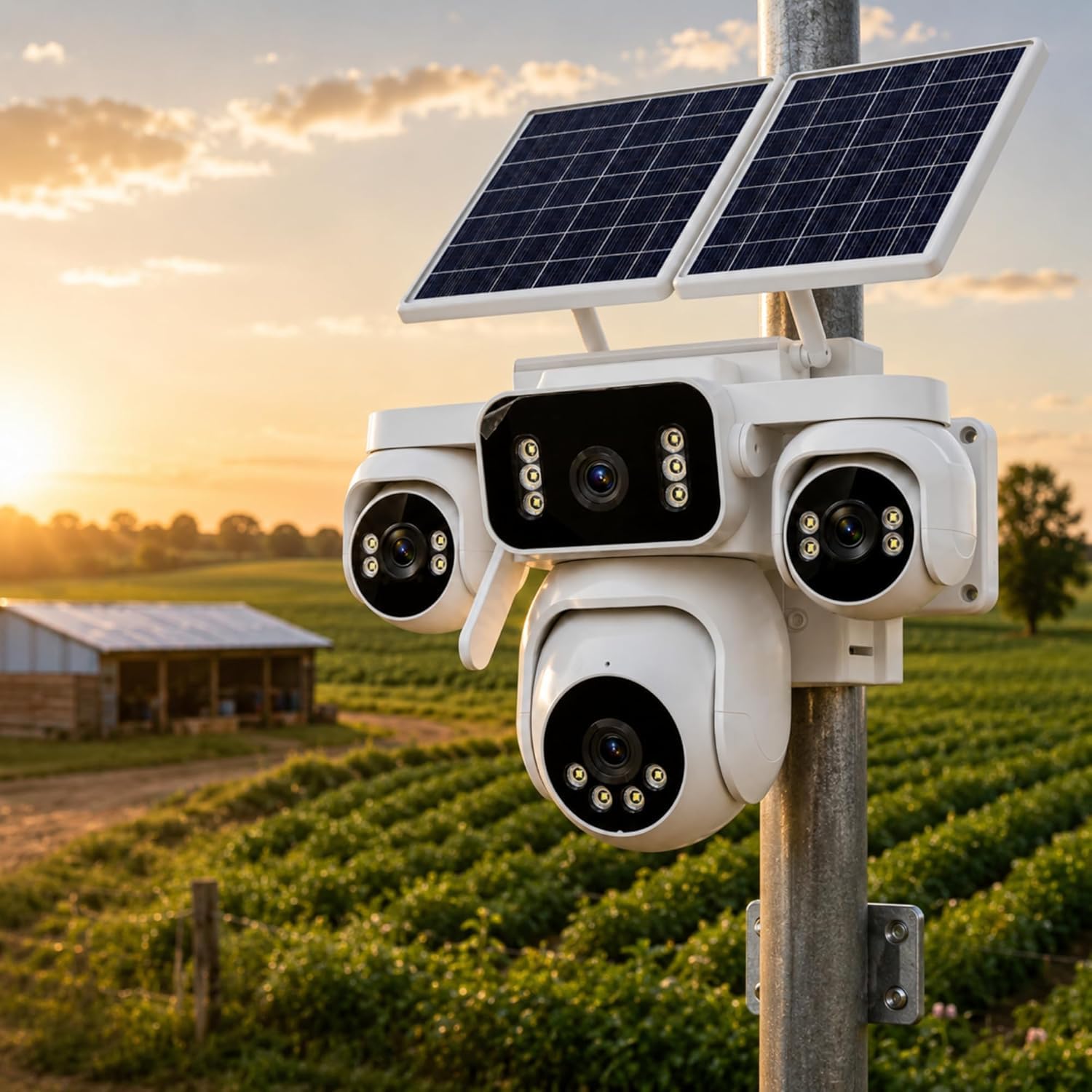 4-Lens AI Solar Security Camera, Wire-Free, IP66 | 360° PTZ Coverage, Dual Solar Panel, Color Night Vision, AI Motion Detection, Two-Way Audio-image-47
