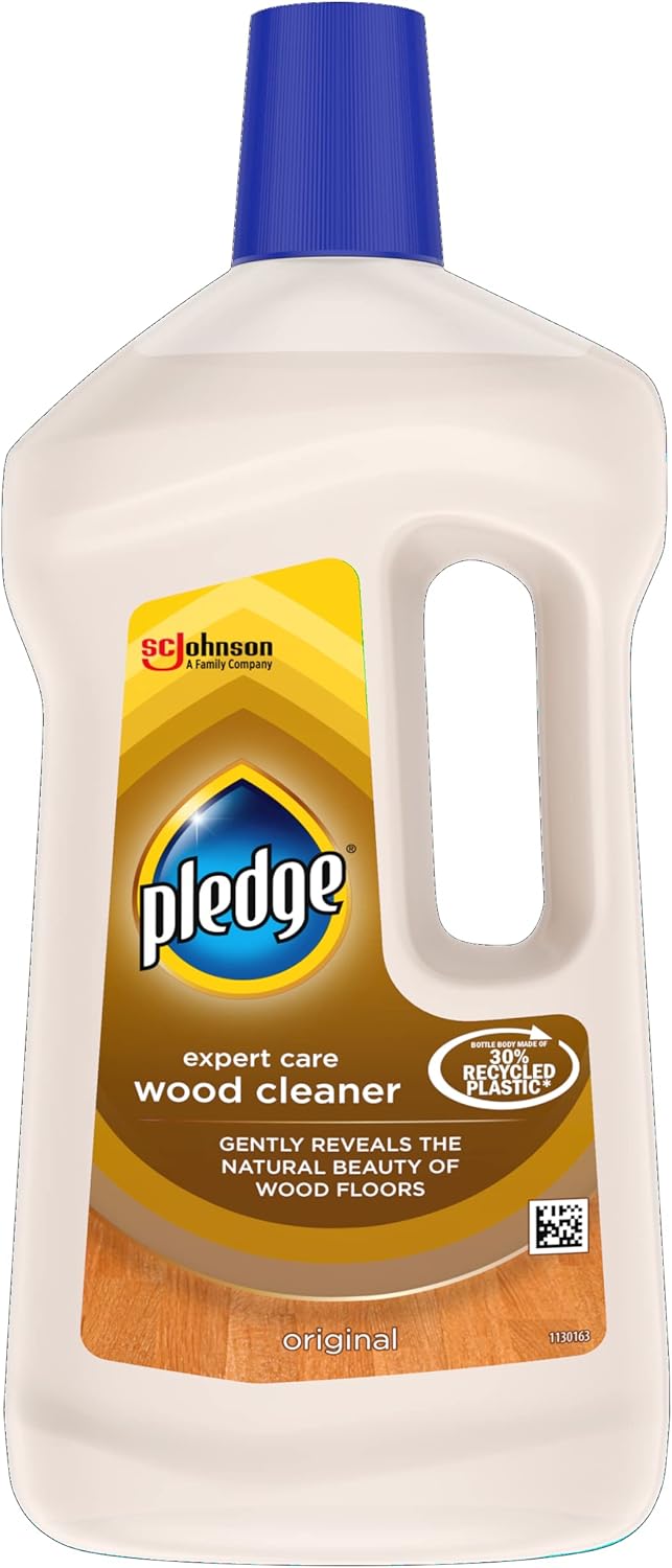 Pledge Clean It Gentle Wood Floor Cleaner Original, 750ml Amazon.co
