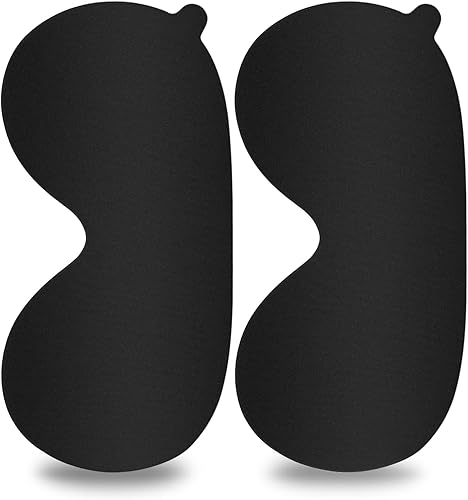 Stickermask 2 antifaz para dormir sin correa para hombres y mujeres, antifaz para dormir con bloqueo de luz, suave y cómoda, cubierta de sombra para