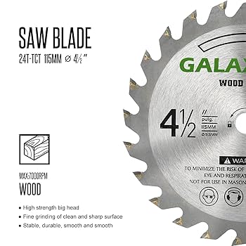 深澤達次　鋸 Amazon.com: GALAX PRO 鋸片組,4 件組60T HSS 金屬/24T TCT 木材