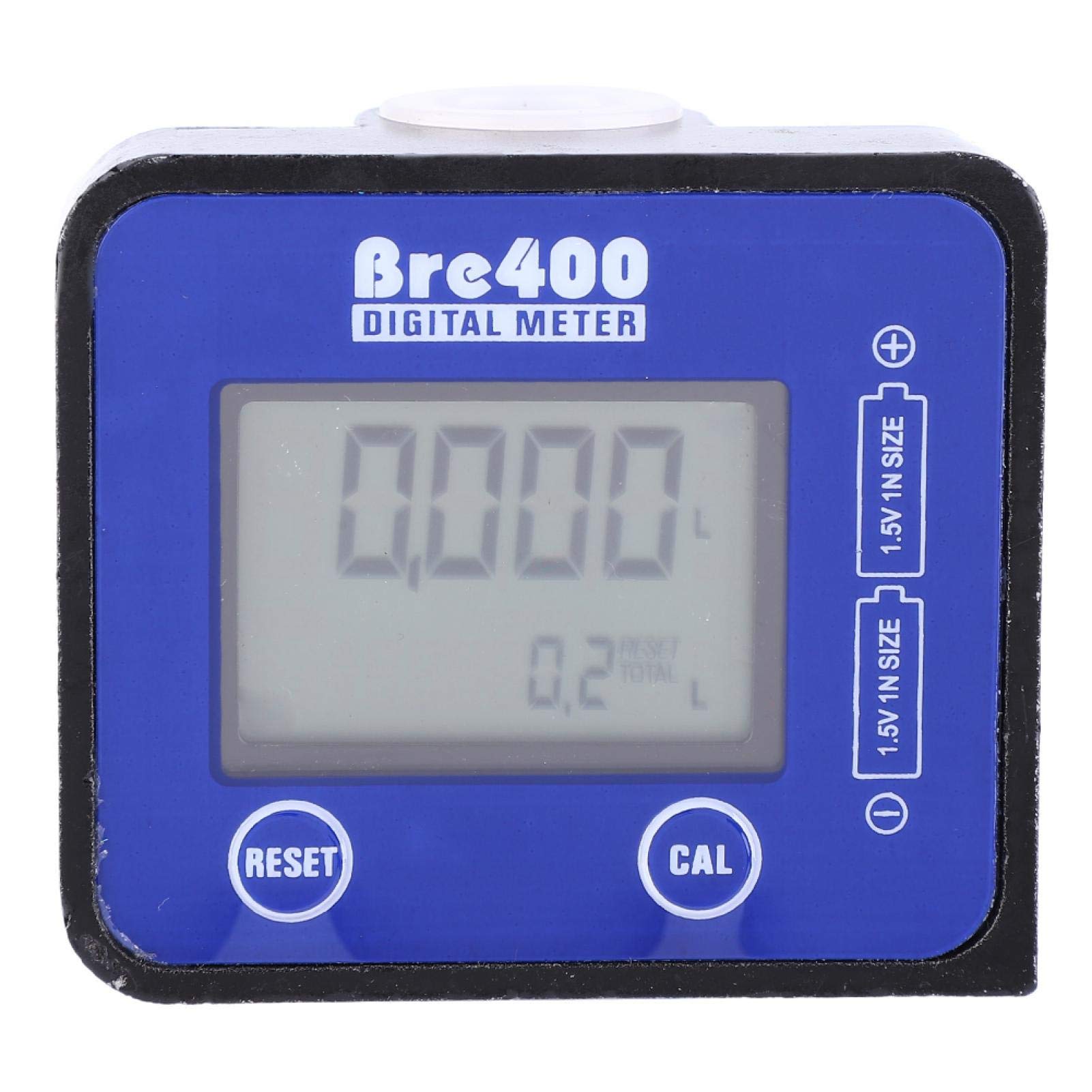 Compteur de débit numérique en alliage d'aluminium de haute précision 1/2 "affichage numérique à cristaux liquides avec NPT pour mesurer l'essence de kérosène