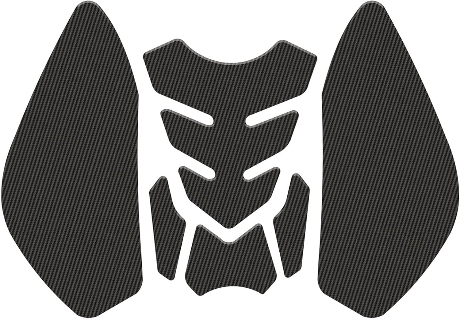 Motorcycle Knee Grip Traction Pad zx10r Anti-Slip Tank Protection Stickers Decal Pad Self-Adhesive and Waterproof Fuel Tank Pad Compatible with KA&WA&SA&KI ZX-10R ZX 10R ZX 10 R 2008-2010