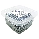 BC Precision 3/8 Slingshot Ammo Balls, 40 Qty, Grade A Steel Balls, Easy Grip, Smooth Pull Back, Accurate Flight, Slingshot Hunting