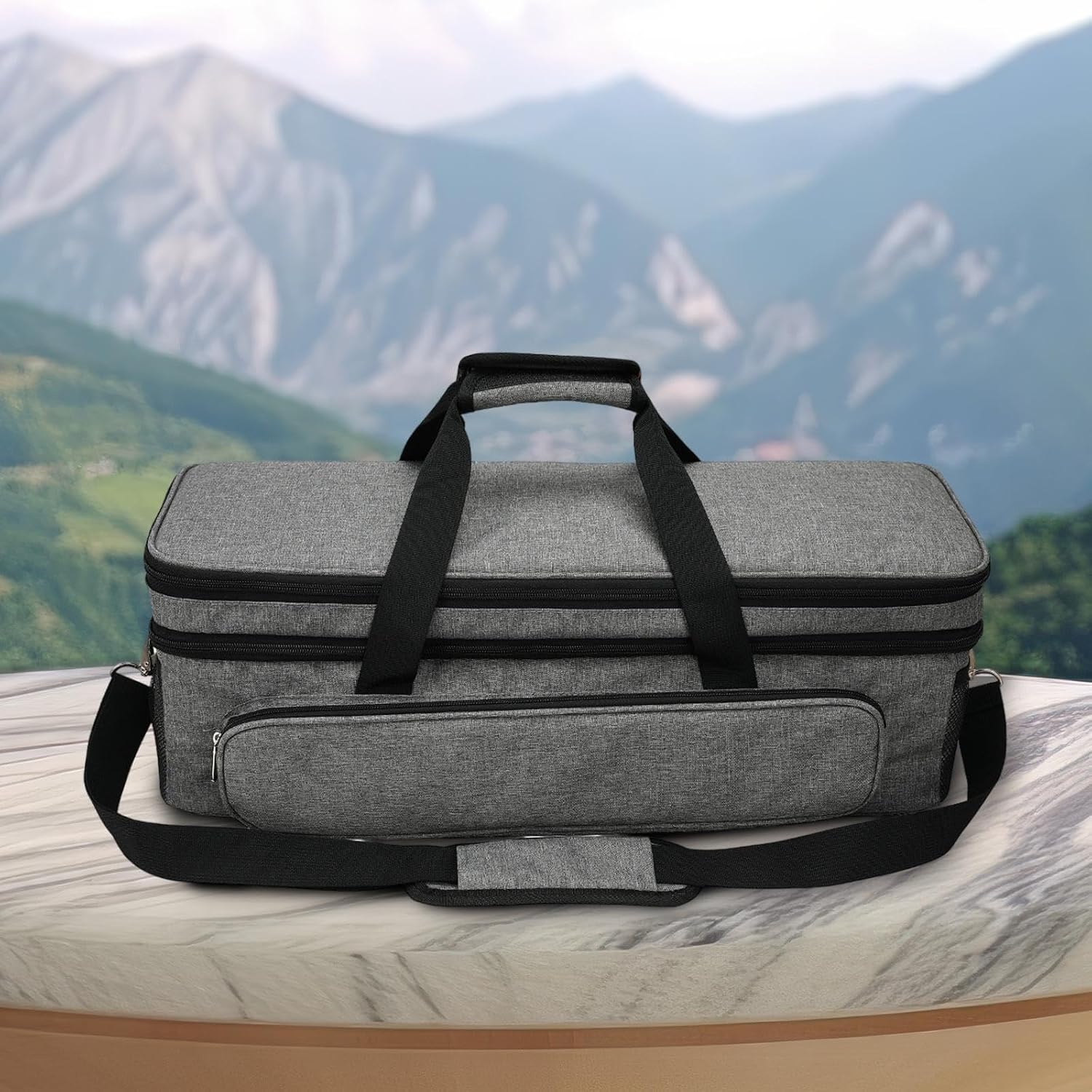 Die Cut Machine Carrying Case Supplies Dust Cover Practical Tote Bag Storage Bag, Gray