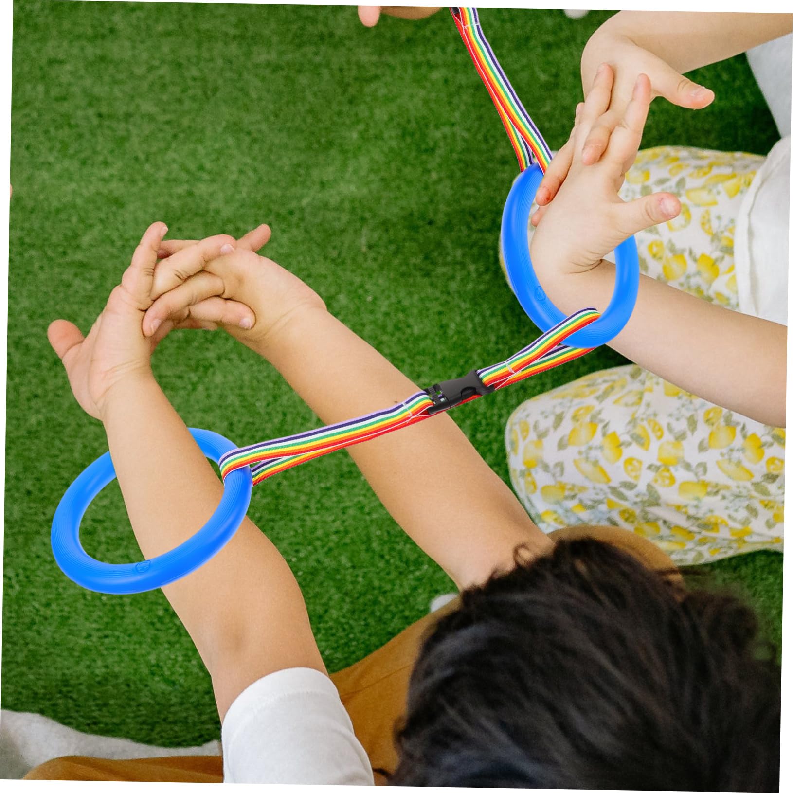 Cuerdas de Seguridad para Anillos y Asas Desmontables Arnés Ajustable para Preescolar Diseño Colorido y Material Resistente para Guardería y Paseo Seguro
