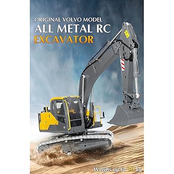 ホビーラジコン DOUBLE  E  HOBBY  EC160E DOUBLE E VOLVO EC160E RC Excavator (2025 Model) – Heavy Duty RC