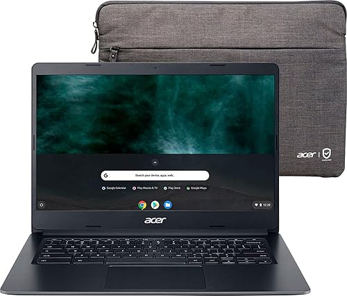 Miniatura 2 de acer Laptop Chromebook 314 2023, pantalla táctil FHD 1080P de 14 pulgadas, Intel Celeron N4020 (hasta 2.8 GHz), 4 GB de RAM, 64 GB eMMC, gráficos