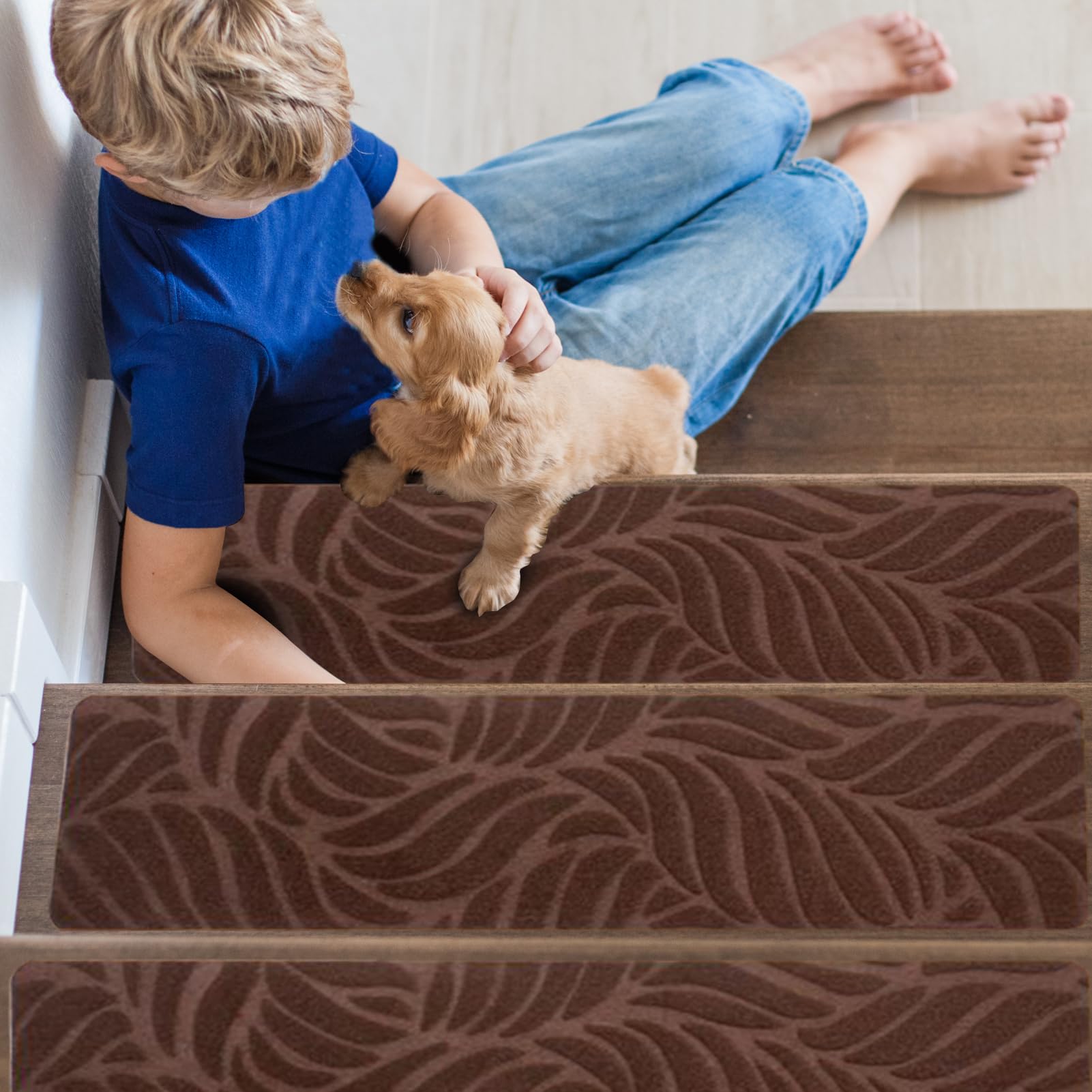 Marches Antidérapantes pour Escalier Tapis De Sécurité Antidérapant Adhésif