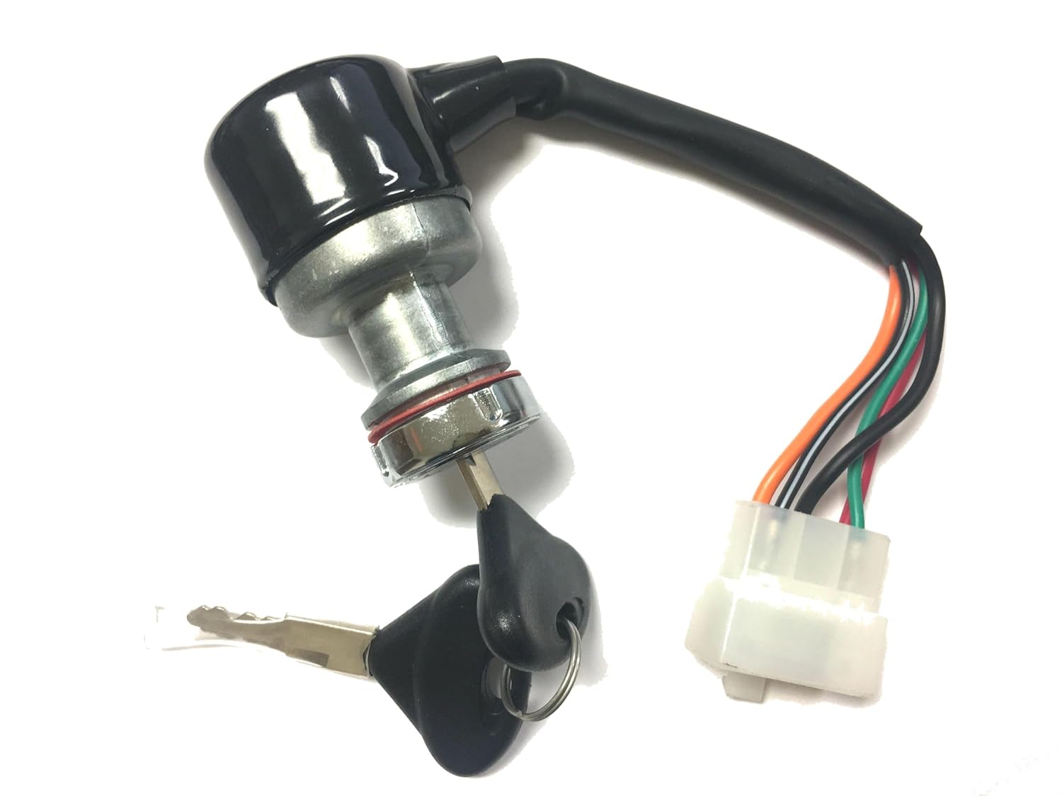 Ignition Switch with Keys, 5-Wire for mudhead 208R, Blazer 200 and mid-Size go Karts