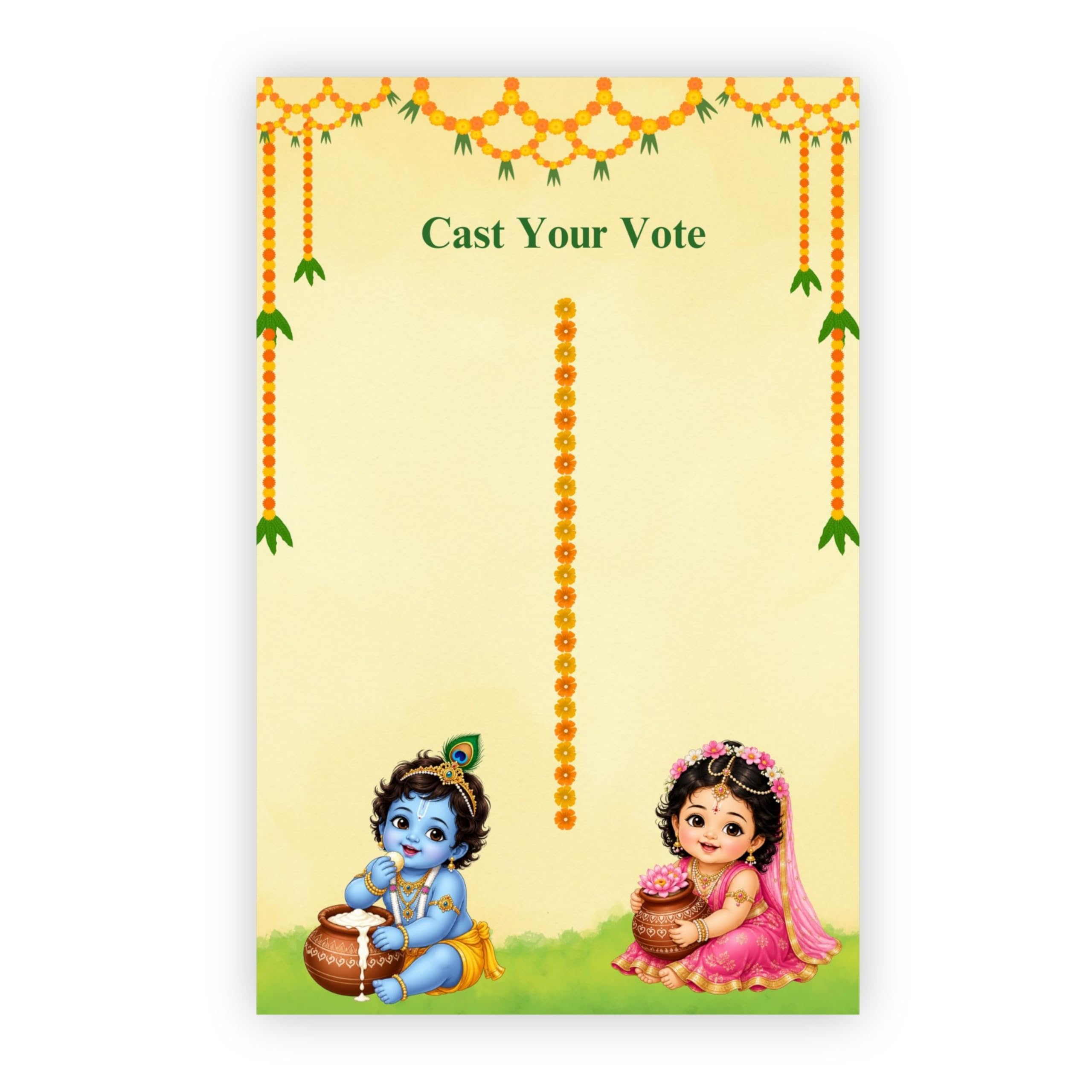 Baby Shower Voting Game - Pink & Blue Stickers -10