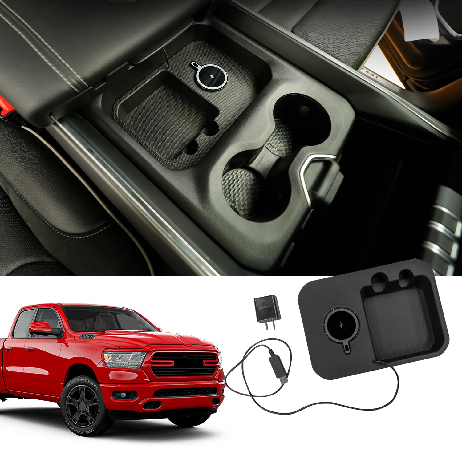 How To Use Wireless Charger For Dodge Ram, Center Console Phone