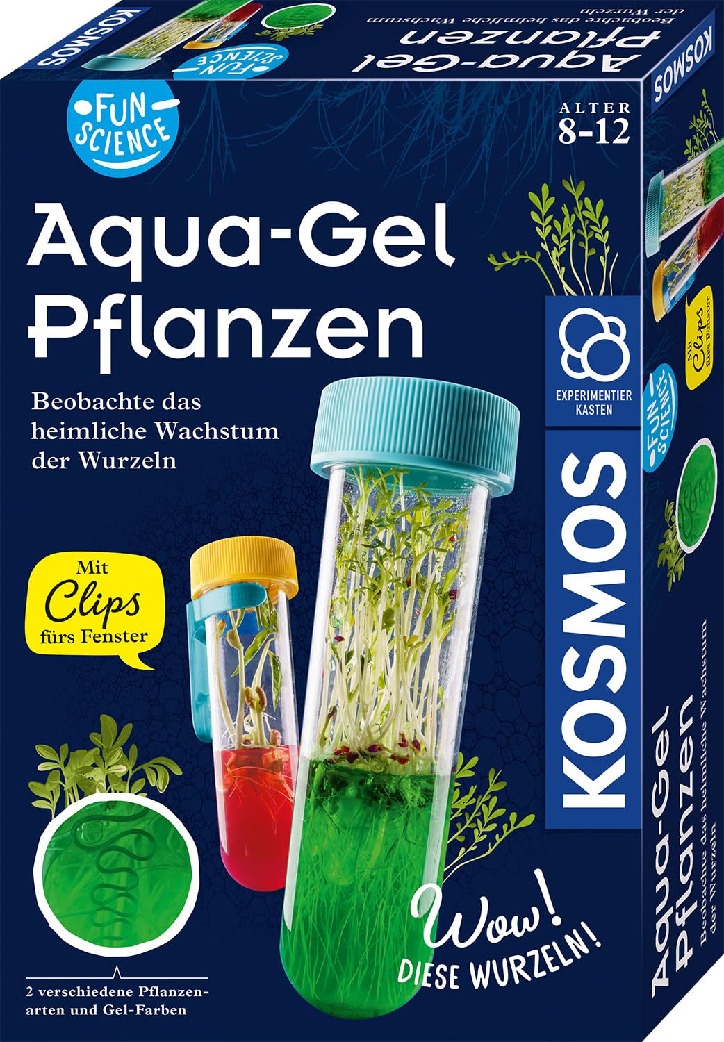 Kosmos Fun Science Aqua-Gel-Pflanzen: Experimentierkasten