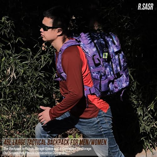 Miniatura 161 de Mochila táctica militar Molle mejorada mochila impermeable militar. Negro