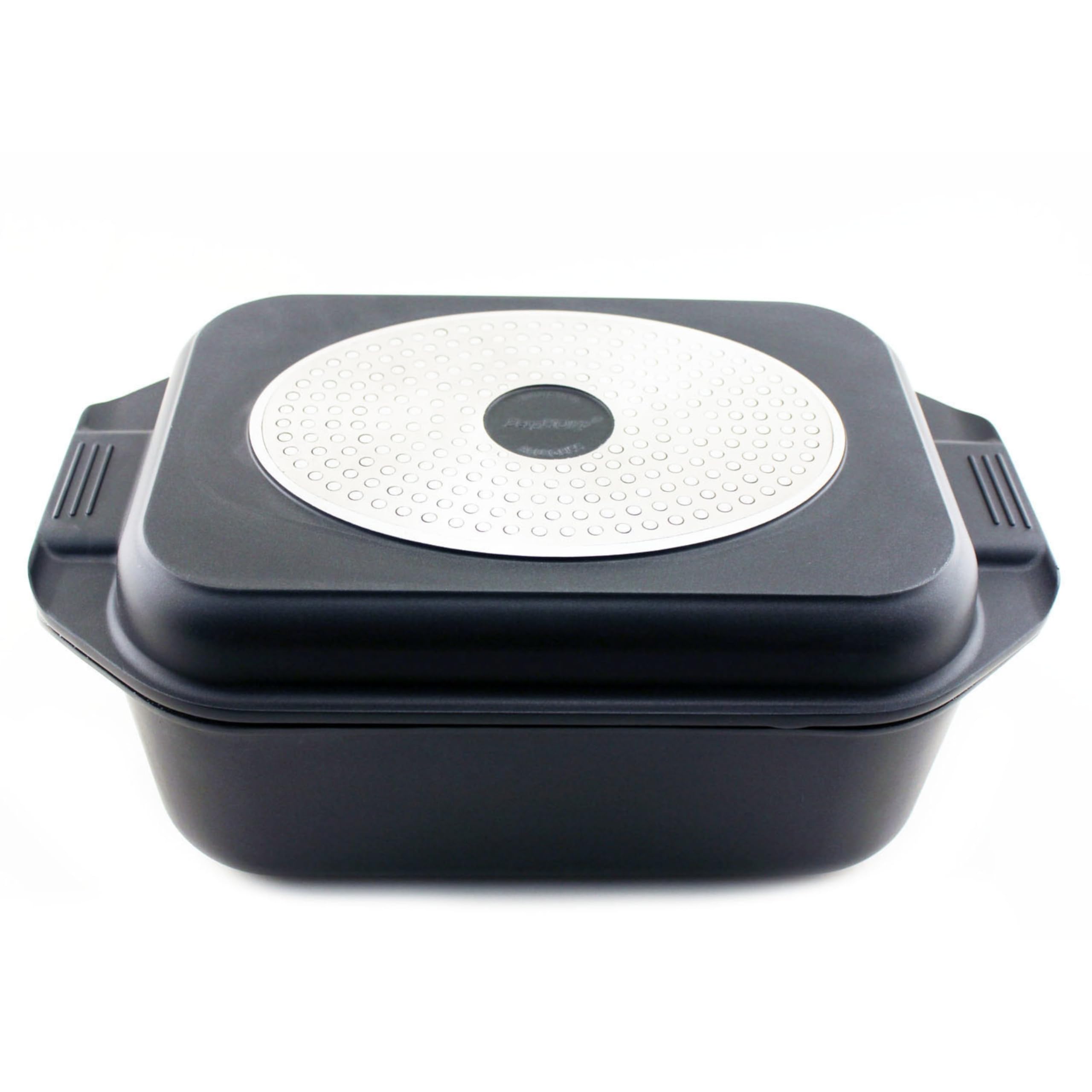 BergHOFF Scala Non-stick Roast Pan 17 Inches, Ferno-Green, Non-Toxic Coating, Matching Lid, Induction Cooktop Ready, 3-layer Base