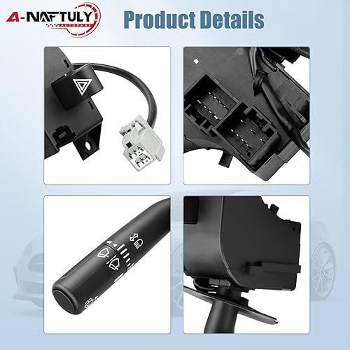 Miniatura 7 de Interruptor multifunción con atenuador de luz de giro para Ford F150 2005-2008, Lincoln Mark LT 2006-2008, reemplazo 5L3Z-13K359-AAA,