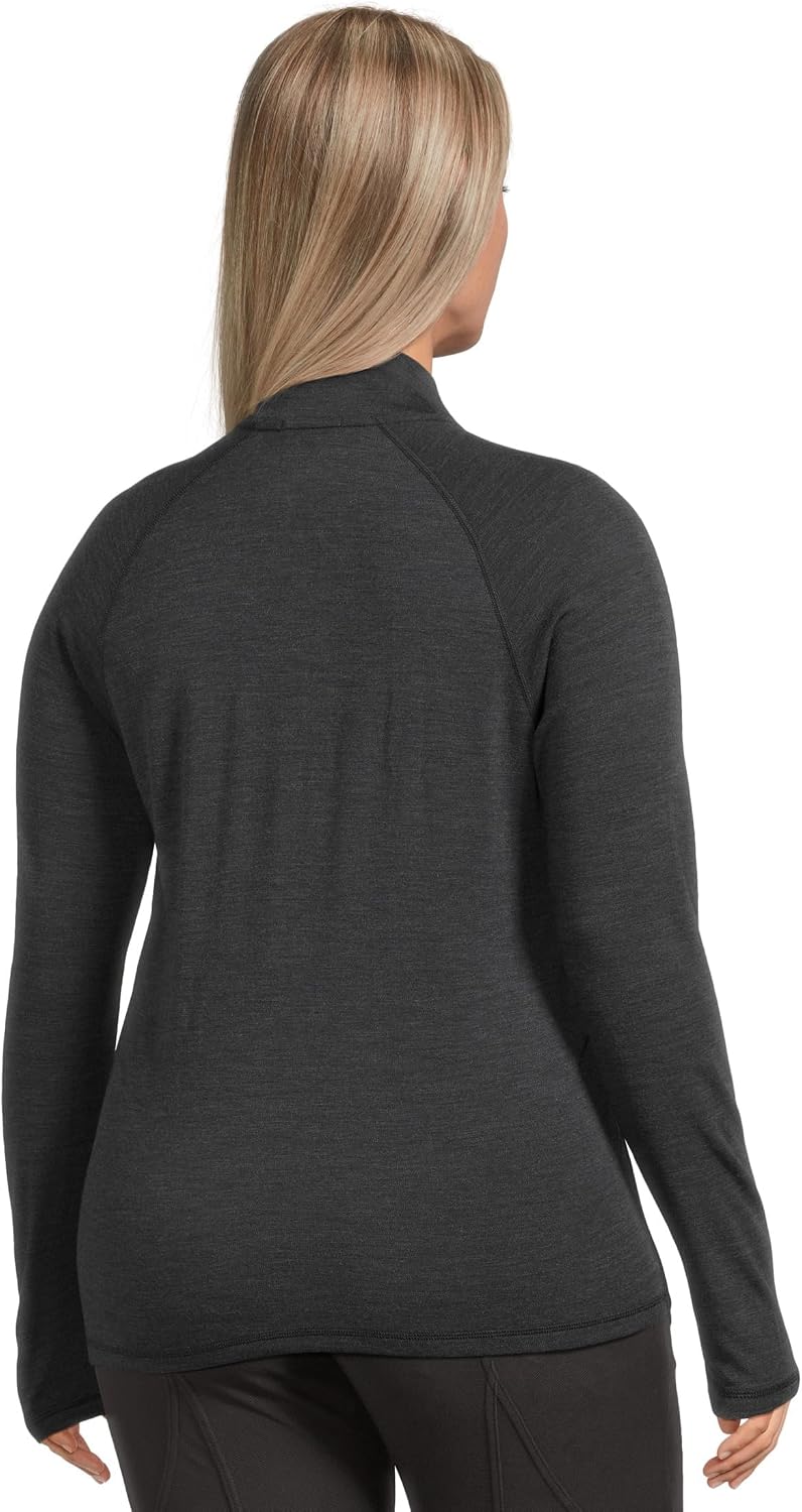 Smartwool Women's Classic Thermal Merino Base Layer 1/4 Zip Plus
