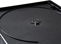 Vista 6 de Funda premium para DVD de 6 discos de tamaño estándar de 0.551 in con funda transparente, solución de almacenamiento que ahorra espacio para discos