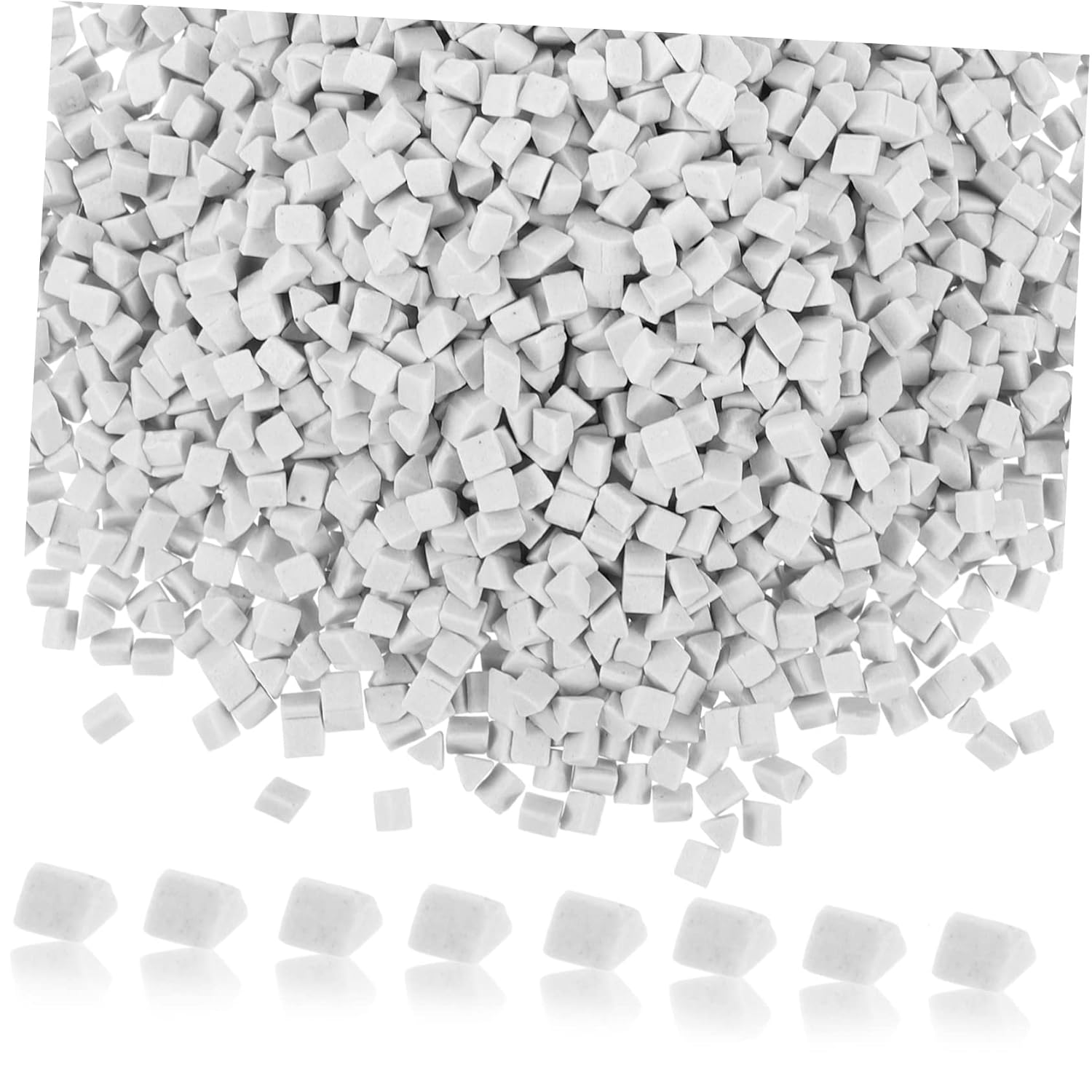 CHILDWEET 1set Triangle Polishing Abrasives Jewelry Buffing Media for Tumbling Material for Fine Polishing of Gems Agate and More