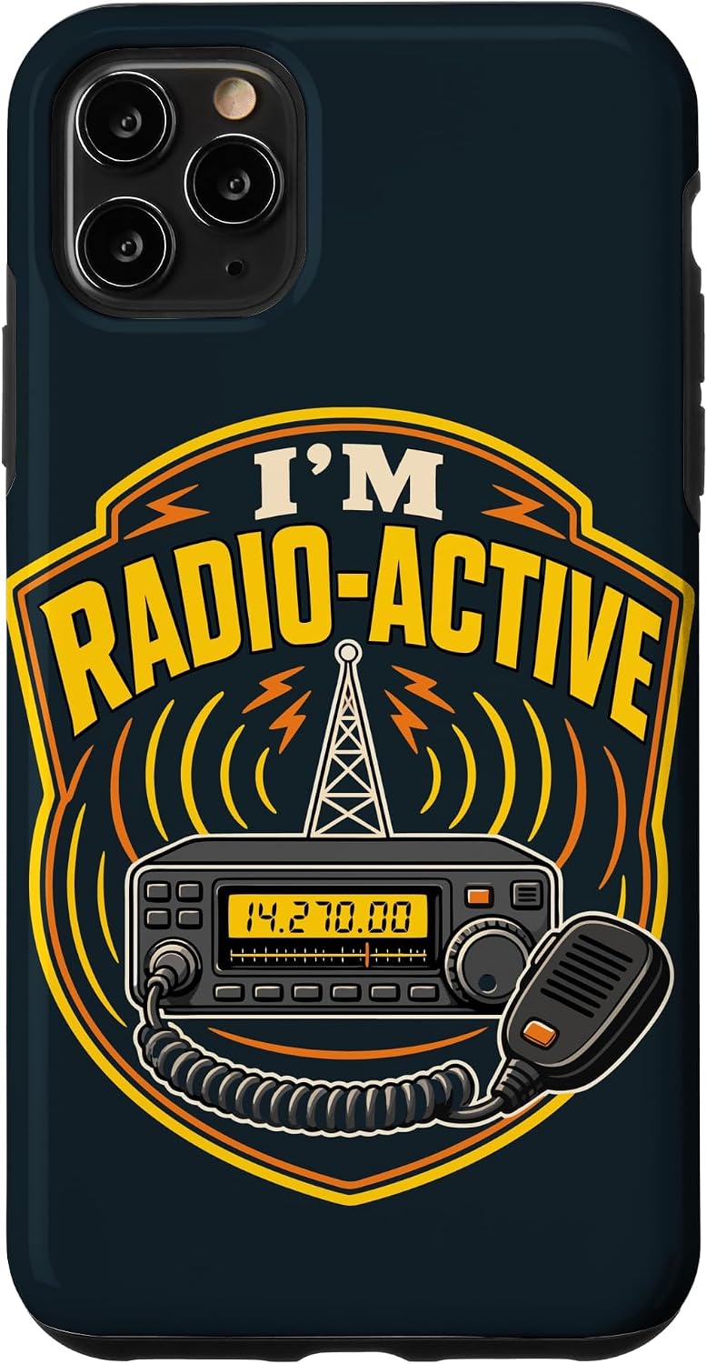 Funny Amateur Radio Operator Case for iPhone 11 Pro Max