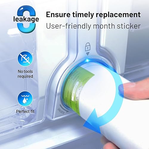 Miniatura 5 de RWF0700A Reemplazo para Samsung HAF-CIN/EXP, RF28HMEDBSR/AA, RF28K9380SR, RF263BEAESR/AA, RF28JBEDBSG, RF4287HARS, RF28HFEDTSR, DA97-08006A, paquete