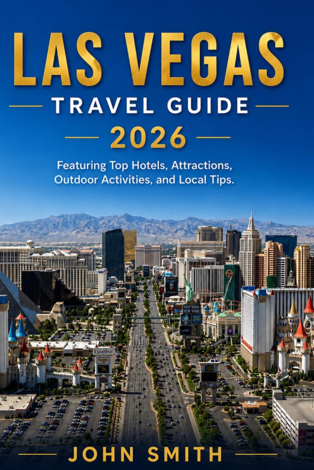 LAS VEGAS TRAVEL GUIDE 2026: Featuring top hotels, Attractions, Outdoor activities and local