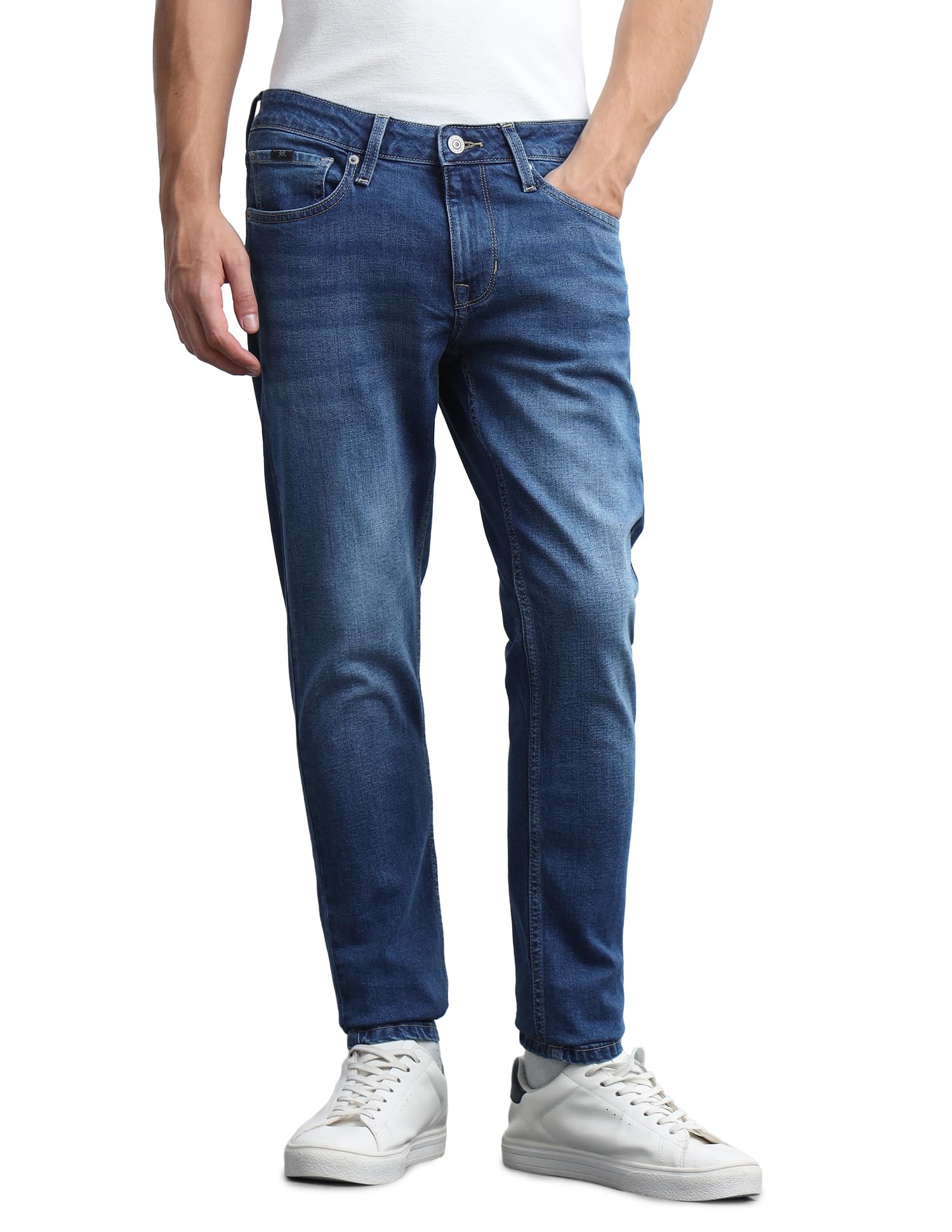 flying machine Men's Skinny Fit Jeans| Solid | Mid Rise | Stretchable | Jeans for Man-picture-36