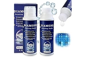 2-Pack Diamond Painting Protectant & Sealer Brightener