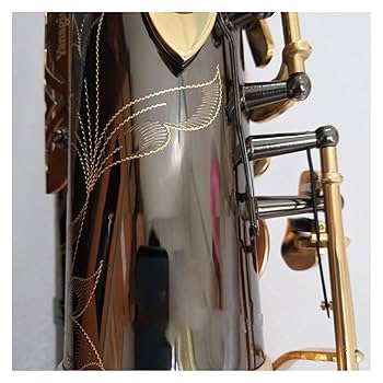 心奏専用ページ Amazon | プロの真鍮 Bb チューニング黒ニッケルゴールドテナー