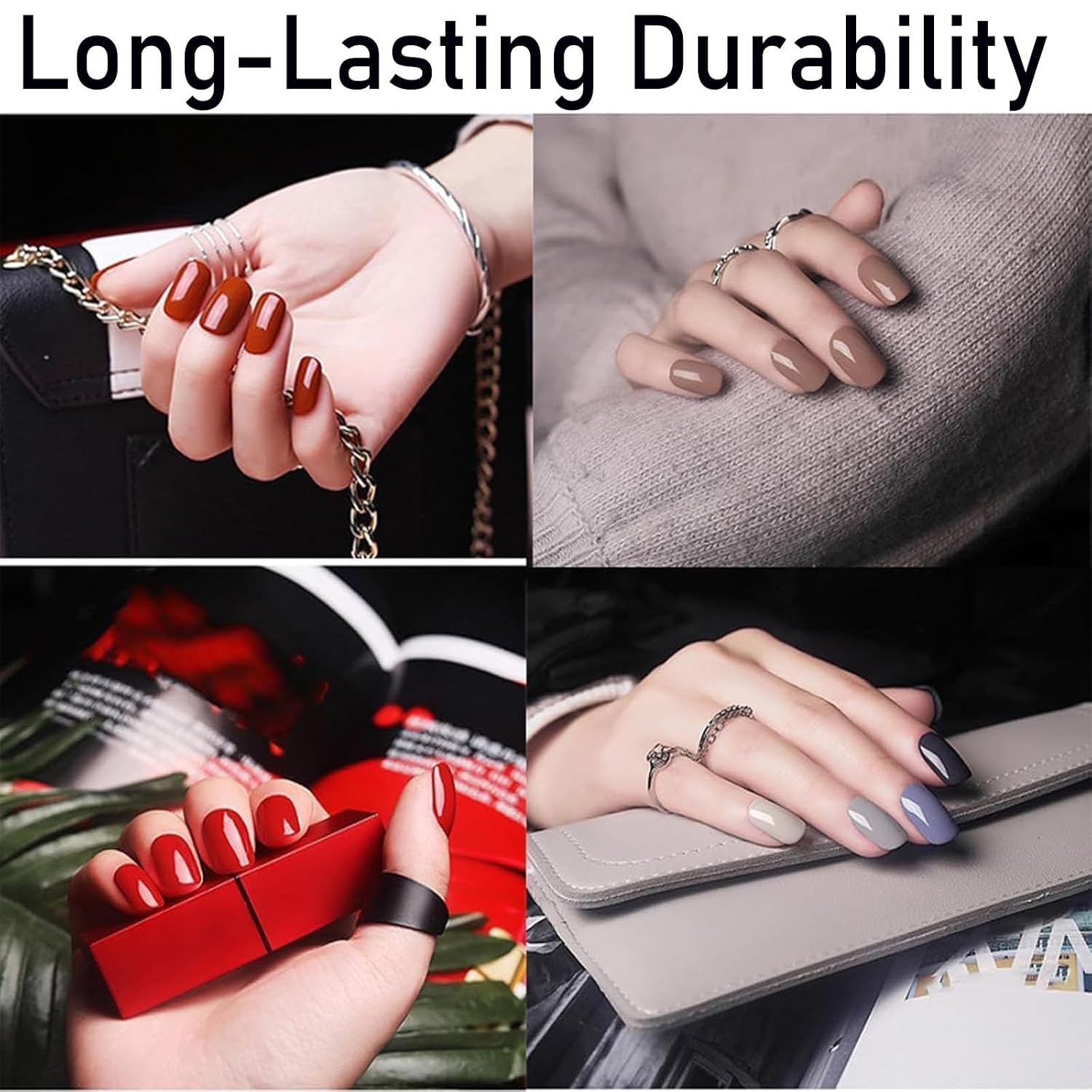 Nail Pen, Nail paint pen, 3 in 1 Nails Polish Pens Quick Dry, 6 Colors per Set, Easy Nails Polish Pens for Women (12 ColorsA)